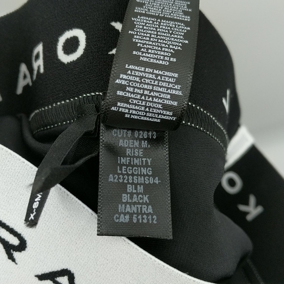 NWOT KORAL x PELETON Black Aden Infinity Legging w. Minor Flaw - Picture 14 of 14